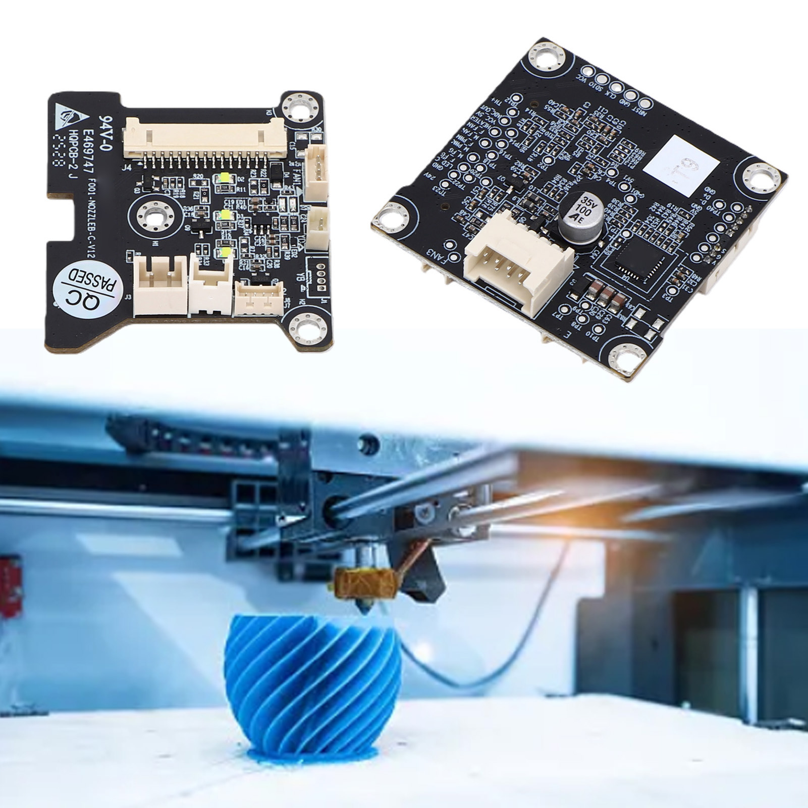 Creality Printer Ender 3 - Placa Adaptadora Hotend Compatible con Impresora