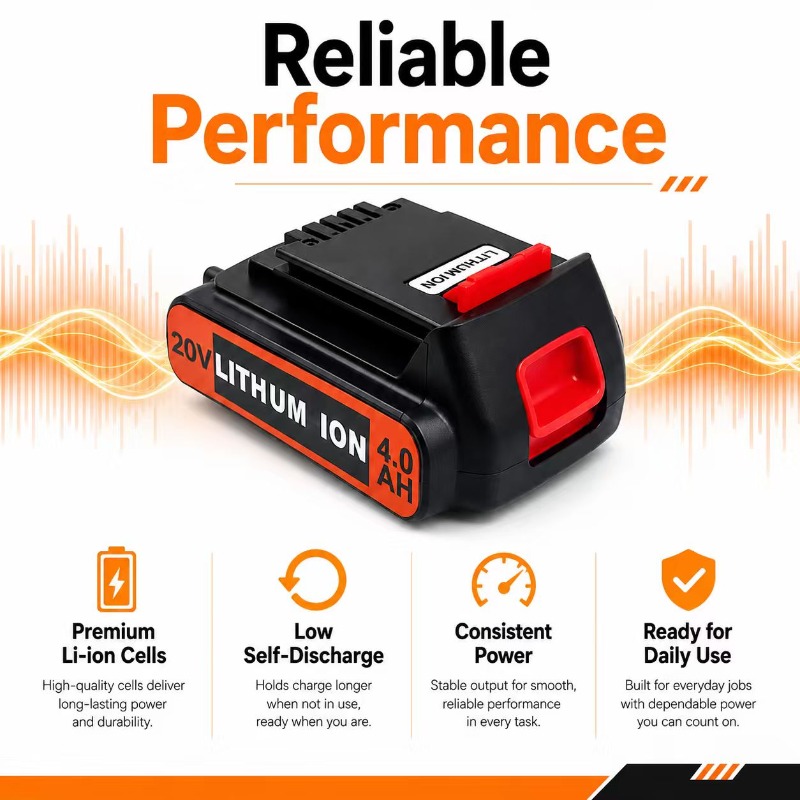 Batería de Repuesto de Litio B - Black+Decker Tool Cordless reseña y precio