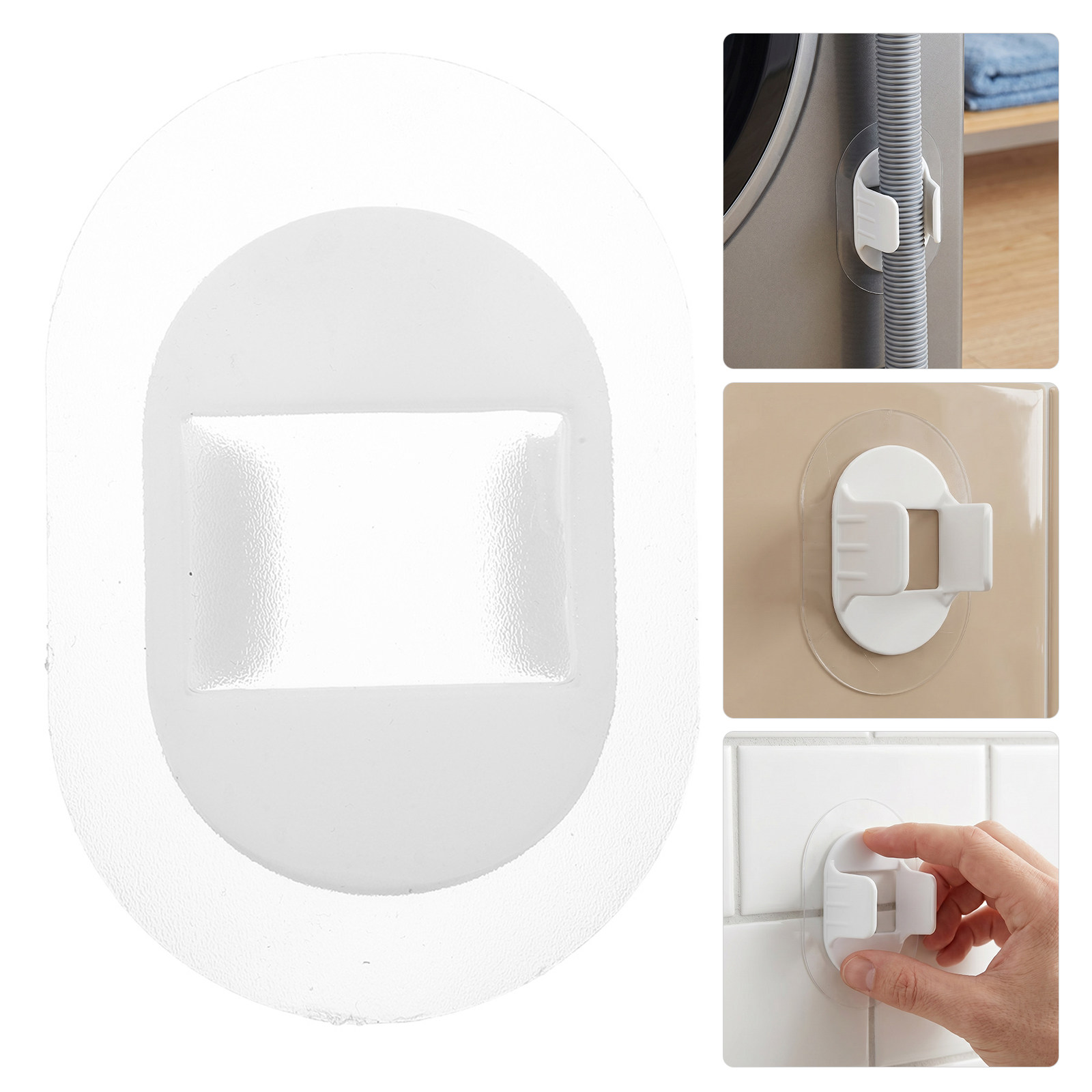 4 piezas de abrazaderas autoad - Drain Pipe Clip reseña y precio